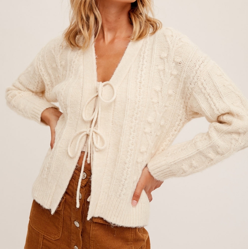 Cable Knit Cartigan